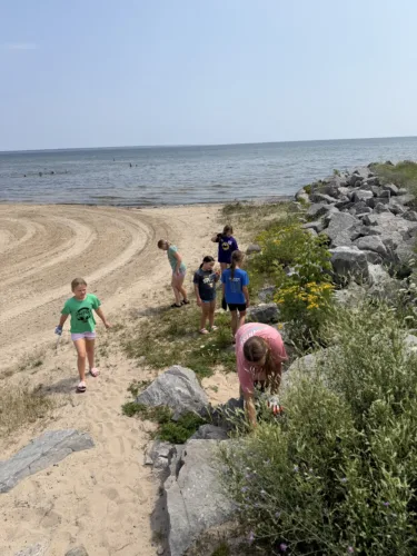 Starlite Beach clean-up with Great Lakes Great Responsibility, Friday